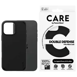   PanzerGlass Feature Double Defense tok iPhone 16 Pro Max - fekete