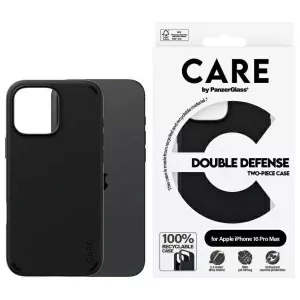 PanzerGlass Feature Double Defense tok iPhone 16 Pro Max - fekete