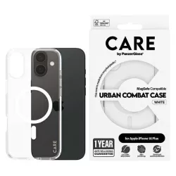   PanzerGlass Flagship MagSafe-kompatibilis tok iPhone 16 Plus - fehér