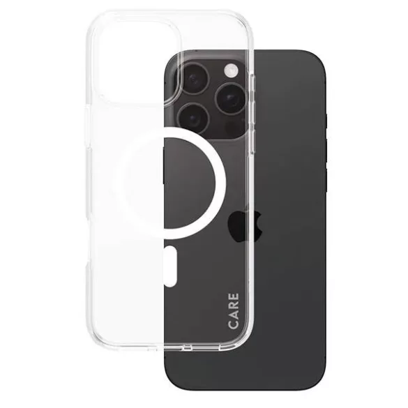 PanzerGlass Flagship MagSafe-kompatibilis tok iPhone 16 Pro Max - fehér