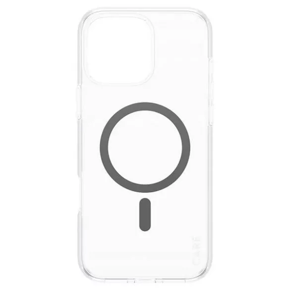PanzerGlass Flagship MagSafe-kompatibilis tok iPhone 16 Pro Max - fekete-átlátszó
