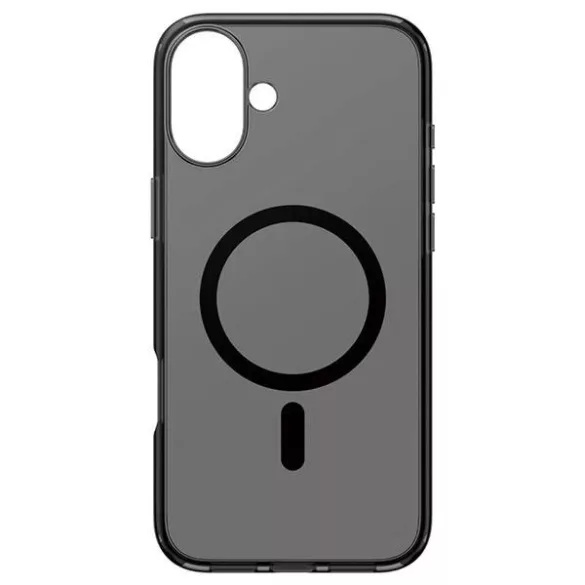 PanzerGlass Flagship MagSafe-kompatibilis tok iPhone 16 Plus - fekete átlátszó