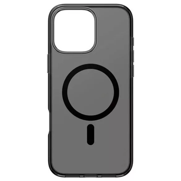 PanzerGlass Flagship MagSafe-kompatibilis tok iPhone 16 Pro Max - fekete átlátszó