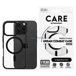   PanzerGlass Flagship Urban MagSafe-kompatibilis tok iPhone 16 Pro - fekete