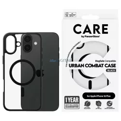   PanzerGlass Flagship Urban MagSafe-kompatibilis tok iPhone 16 Plus - fekete