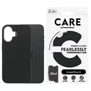 PanzerGlass Fashion MagSafe-kompatibilis tok iPhone 16 - fekete
