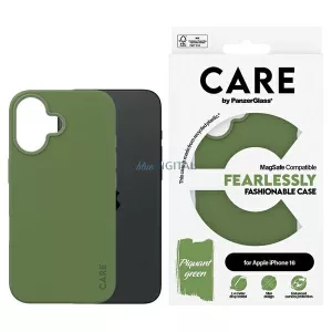 PanzerGlass Fashion MagSafe-kompatibilis tok iPhone 16 - zöld
