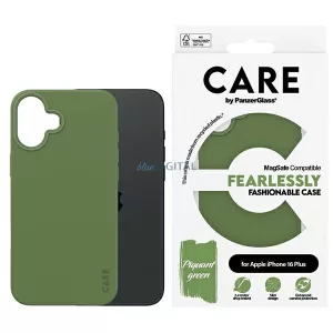PanzerGlass Fashion MagSafe-kompatibilis tok iPhone 16 Plus - zöld
