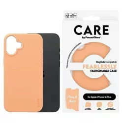   PanzerGlass Fashion MagSafe-kompatibilis tok iPhone 16 Plus - barackszín