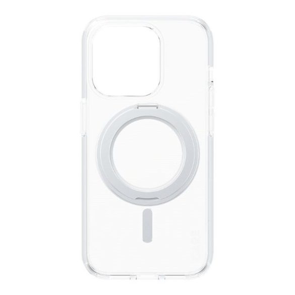 CARE by PanzerGlass kitámasztható MagSafe tok iPhone 15 Pro - ezüst