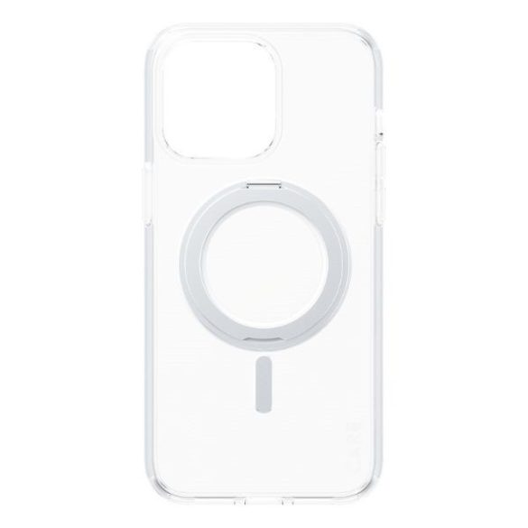 CARE by PanzerGlass kitámasztható MagSafe tok iPhone 15 Plus - ezüst