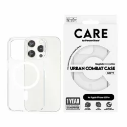   CARE by PanzerGlass Urban Combat MagSafe tok iPhone 15 Pro - fehér