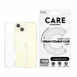   CARE by PanzerGlass Urban Combat MagSafe tok iPhone 15 Plus - fehér