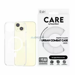   CARE by PanzerGlass Urban Combat MagSafe tok iPhone 15 Plus - fehér