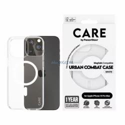   CARE by PanzerGlass Urban Combat MagSafe tok iPhone 15 Pro Max - fehér