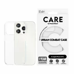   CARE by PanzerGlass Urban Combat tok iPhone 15 Pro - átlátszó
