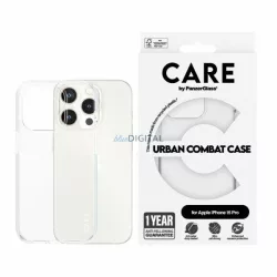   CARE by PanzerGlass Urban Combat tok iPhone 15 Pro - átlátszó