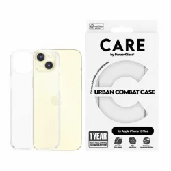   CARE by PanzerGlass Urban Combat tok iPhone 15 Plus - átlátszó