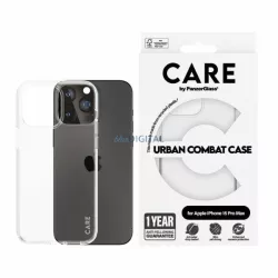   CARE by PanzerGlass Urban Combat tok iPhone 15 Pro Max - átlátszó