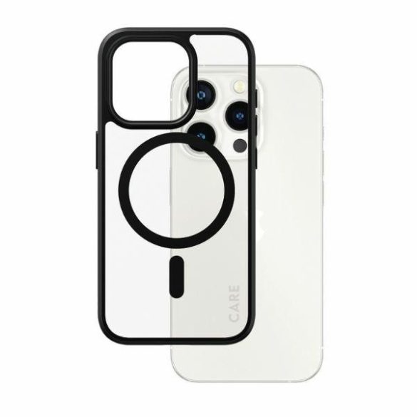 CARE by PanzerGlass Urban Combat MagSafe tok iPhone 15 Pro - fekete