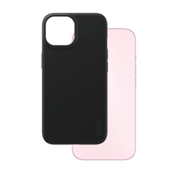 CARE by PanzerGlass Fearlessly Fashionable tok iPhone 15 - fekete