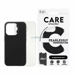   CARE by PanzerGlass Fearlessly Fashionable tok iPhone 15 Pro - fekete