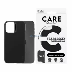   CARE by PanzerGlass Fearlessly Fashionable tok iPhone 15 Pro Max - fekete