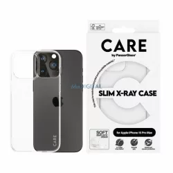   CARE by PanzerGlass Slim X-Ray tok iPhone 15 Pro Max - átlátszó