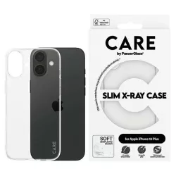  PanzerGlass X-Ray Soft Basic tok iPhone 16 Plus - átlátszó