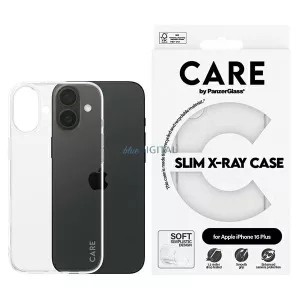 PanzerGlass X-Ray Soft Basic tok iPhone 16 Plus - átlátszó