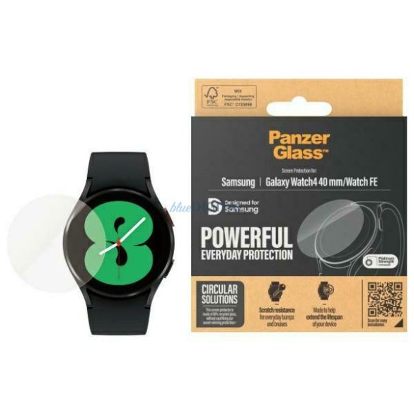 PanzerGlass Powerful Everyday Protection edzett üveg Samsung Galaxy Watch 4 (40mm)