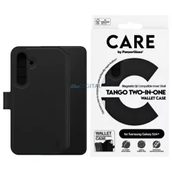  CARE by PanzerGlass Feature Tango 2in1 Wallet könyvtok Samsung Galaxy S24 Plus - fekete