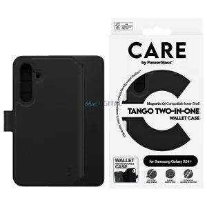 CARE by PanzerGlass Feature Tango 2in1 Wallet könyvtok Samsung Galaxy S24 Plus - fekete