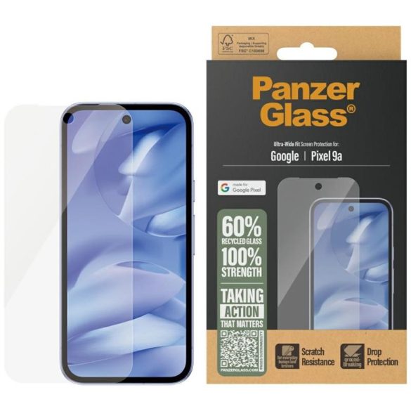 PanzerGlass edzett üveg Google Pixel 9a
