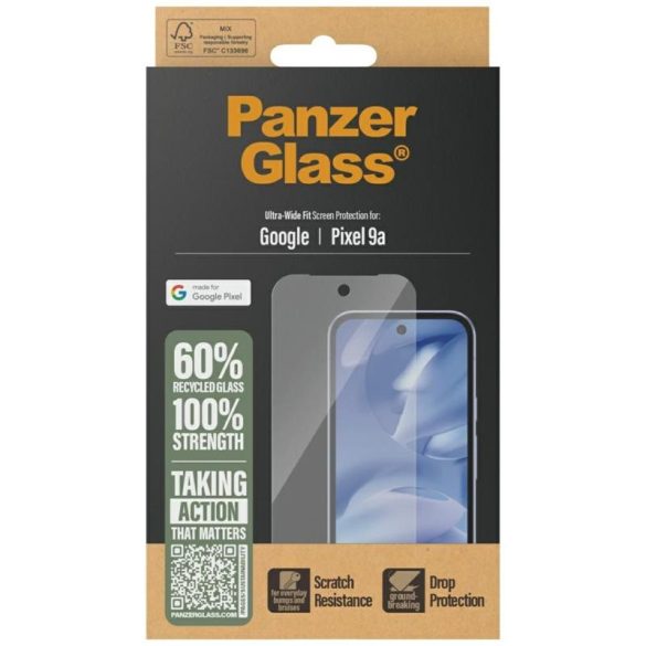 PanzerGlass edzett üveg Google Pixel 9a
