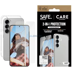 PanzerGlass Fashion tok + edzett üveg Samsung Galaxy S25 - átlátszó