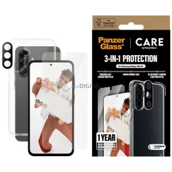   CARE by PanzerGlass Flagship 3az1-ben védőszett tok+üveg+lencse Samsung Galaxy A56 5G