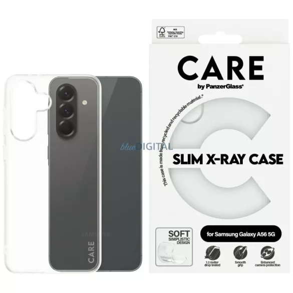 CARE by PanzerGlass Fashion X-Ray tok Samsung Galaxy A56 5G - átlátszó