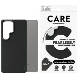  PanzerGlass Fashion QI MagSafe-kompatibilis tok Samsung Galaxy S25 Ultra - fekete