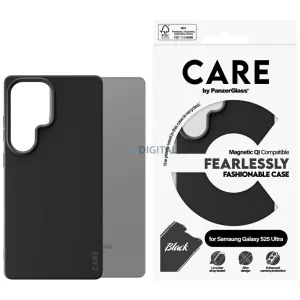 PanzerGlass Fashion QI MagSafe-kompatibilis tok Samsung Galaxy S25 Ultra - fekete
