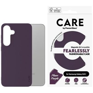 PanzerGlass Fashion QI MagSafe-kompatibilis tok Samsung Galaxy S25 Plus - lila