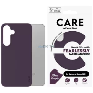 PanzerGlass Fashion QI MagSafe-kompatibilis tok Samsung Galaxy S25 Plus - lila