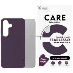   PanzerGlass Fashion QI MagSafe-kompatibilis tok Samsung Galaxy S25 - lila