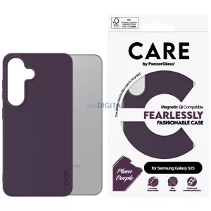 PanzerGlass Fashion QI MagSafe-kompatibilis tok Samsung Galaxy S25 - lila