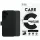CARE by PanzerGlass Feature Wallet pénztárca tok kitámasztóval Samsung Galaxy A36 5G - fekete