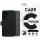 CARE by PanzerGlass Feature Wallet pénztárca tok kitámasztóval Samsung Galaxy A56 5G - fekete