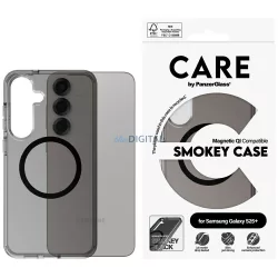   PanzerGlass Flagship Urban Combat Black QI MagSafe-kompatibilis tok Samsung Galaxy S25 Plus - füstszürke