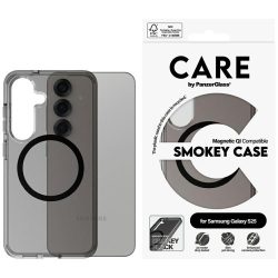   PanzerGlass Flagship Urban Combat Black QI MagSafe-kompatibilis tok Samsung Galaxy S25 - füstszürke