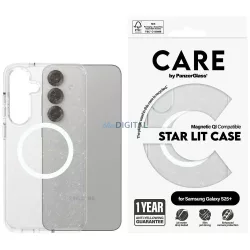   PanzerGlass Flagship Urban Combat Starlight White QI MagSafe-kompatibilis tok Samsung Galaxy S25 Plus - átlátszó