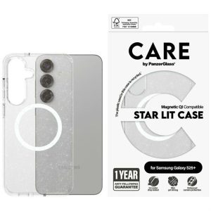 PanzerGlass Flagship Urban Combat Starlight White QI MagSafe-kompatibilis tok Samsung Galaxy S25 Plus - átlátszó